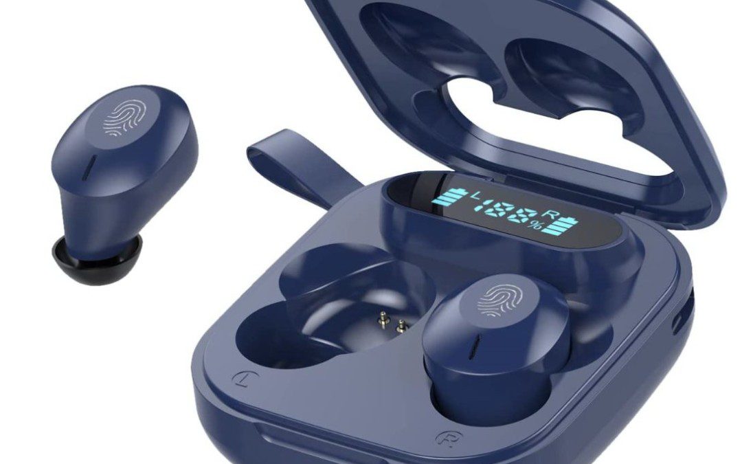 Wireless Bluetooth Earbuds with Noise Canceling & LED Display – Just $19.98