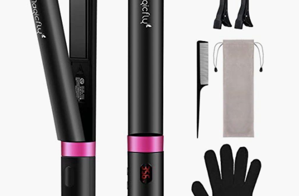 Hair Straightener Flat Iron with Ceramic Tourmaline Ionic for just $10.79