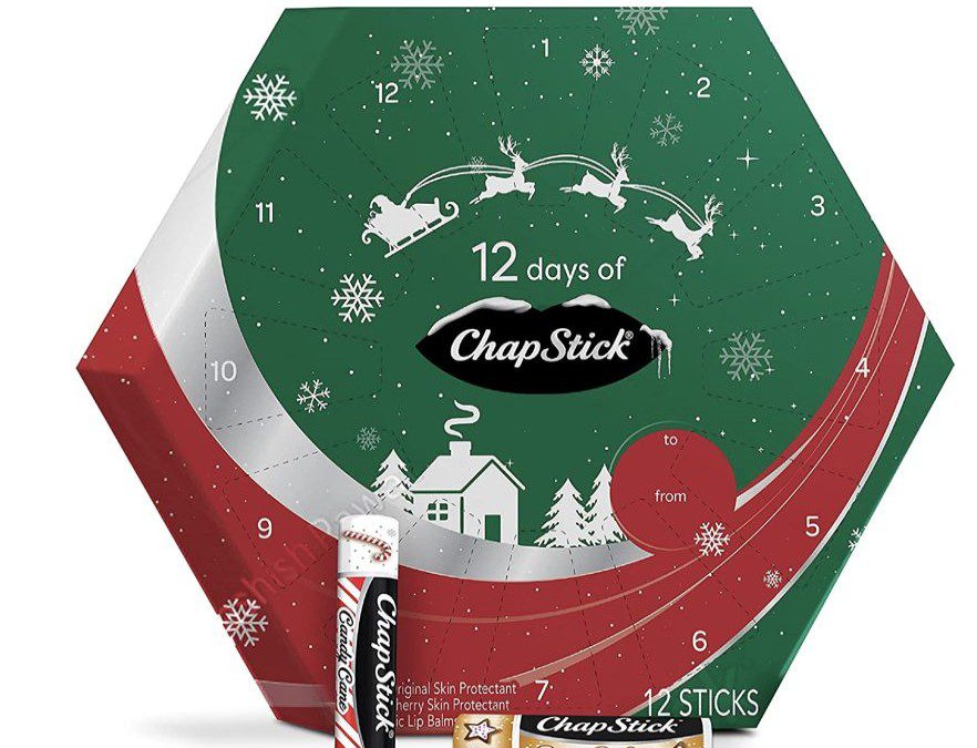 12 Days of Chapstick Advent Calendar – As low as $11.74 shipped!