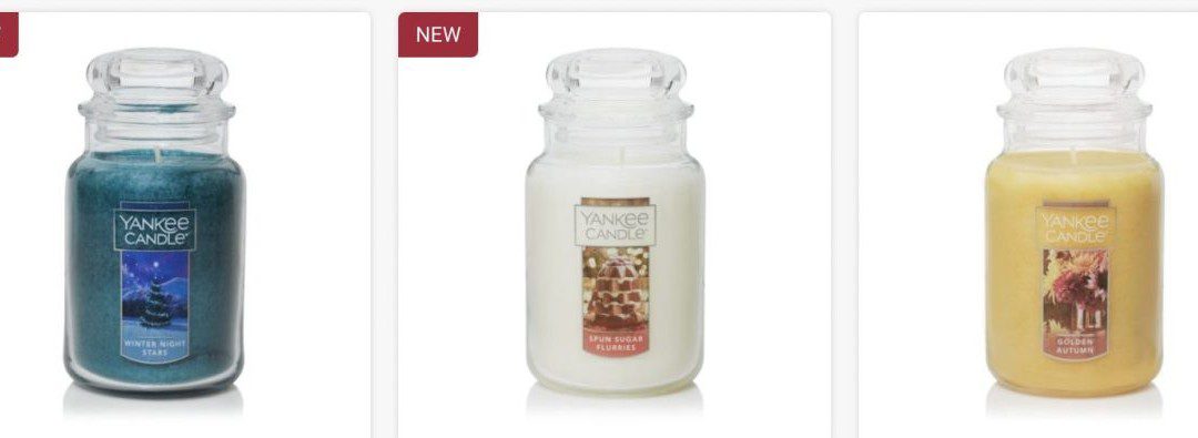 Yankee Candle Large Jar Candle Sale – $12 each (Or Less) + 40% off Full Price Jars!