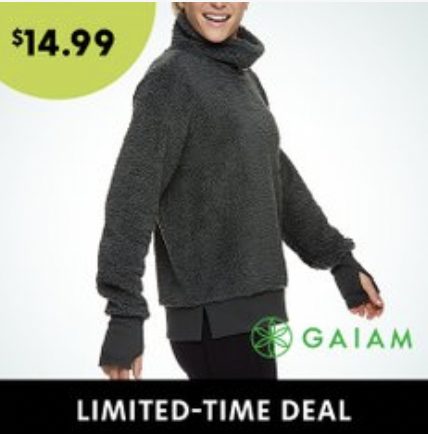 Sherpa Pull Over Fleece Sweaters – $14.99 + Shipping