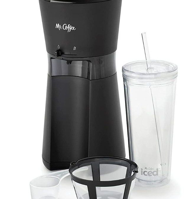 50% off Mr. Coffee Iced Coffee Maker, Single Serve with Tumbler –  $19.99!  