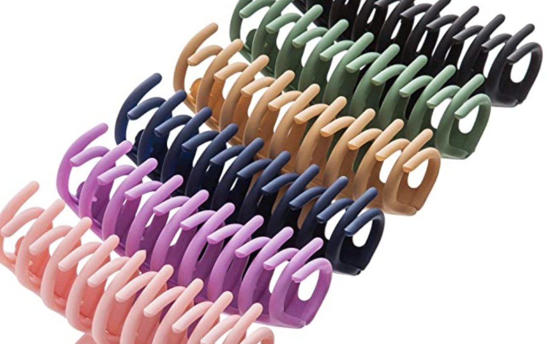 6 Pack of Big Hair Clips – $5.99 shipped