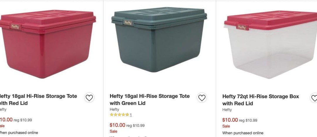 Target Storage Bin Sale – As low as $7 each!