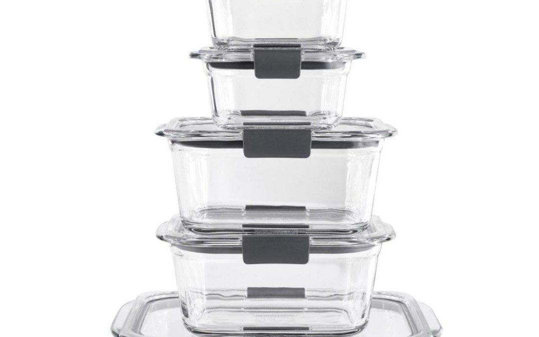 Rubbermaid Brilliance Glass Storage Set – $29.99 at Target (Reg. $47)