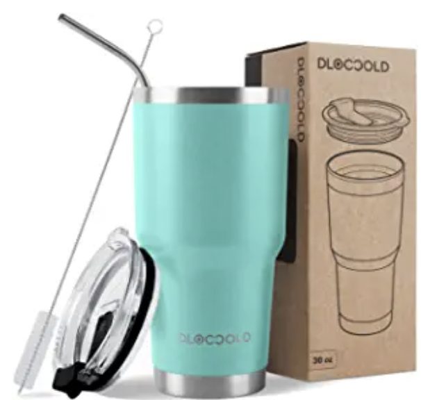 30oz Stainless Steel Tumbler with Straw – Just $13.99 shipped!