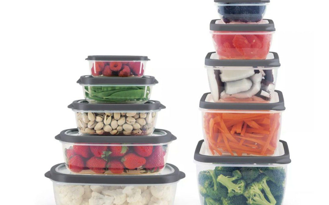 20 Piece Vented Plastic Food Storage Set – $17.99 (Reg. $43)