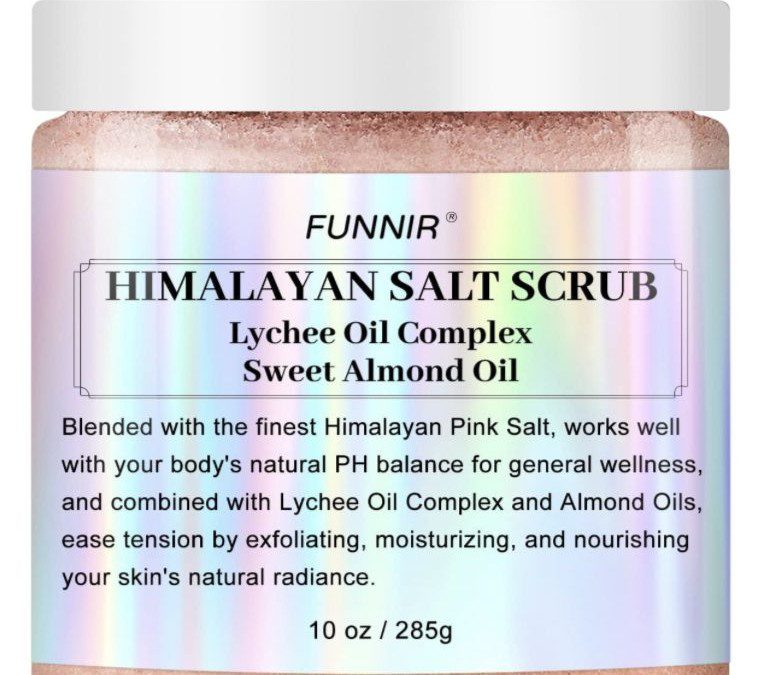 60% off Himalayan Salt Body Scrub – $7.99 shipped!