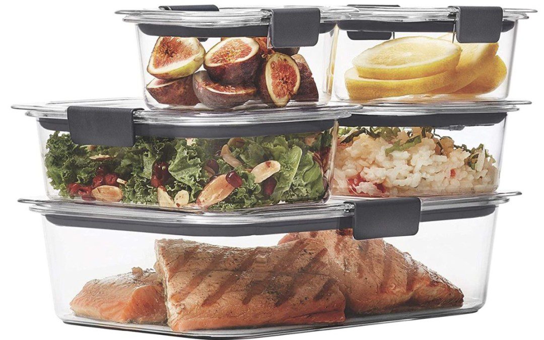 49% off Rubbermaid Brilliance Leak-Proof Containers Set of 5 –  Just $17.99 shipped!