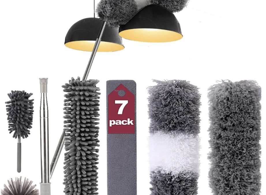 Extendable Microfiber Duster – $16.49 shipped {Expands up to 100 inches + 5 Different Dusters}