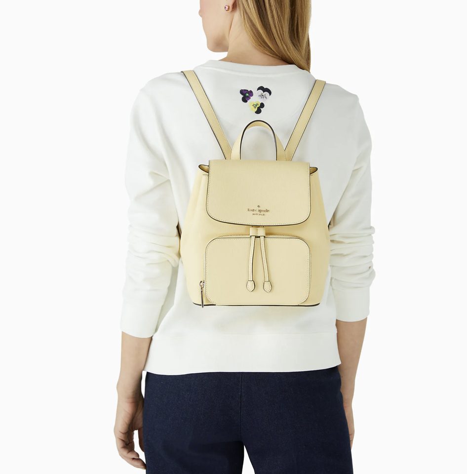 Kate Spade Kristi Medium Flap Backpack $89 Shipped
