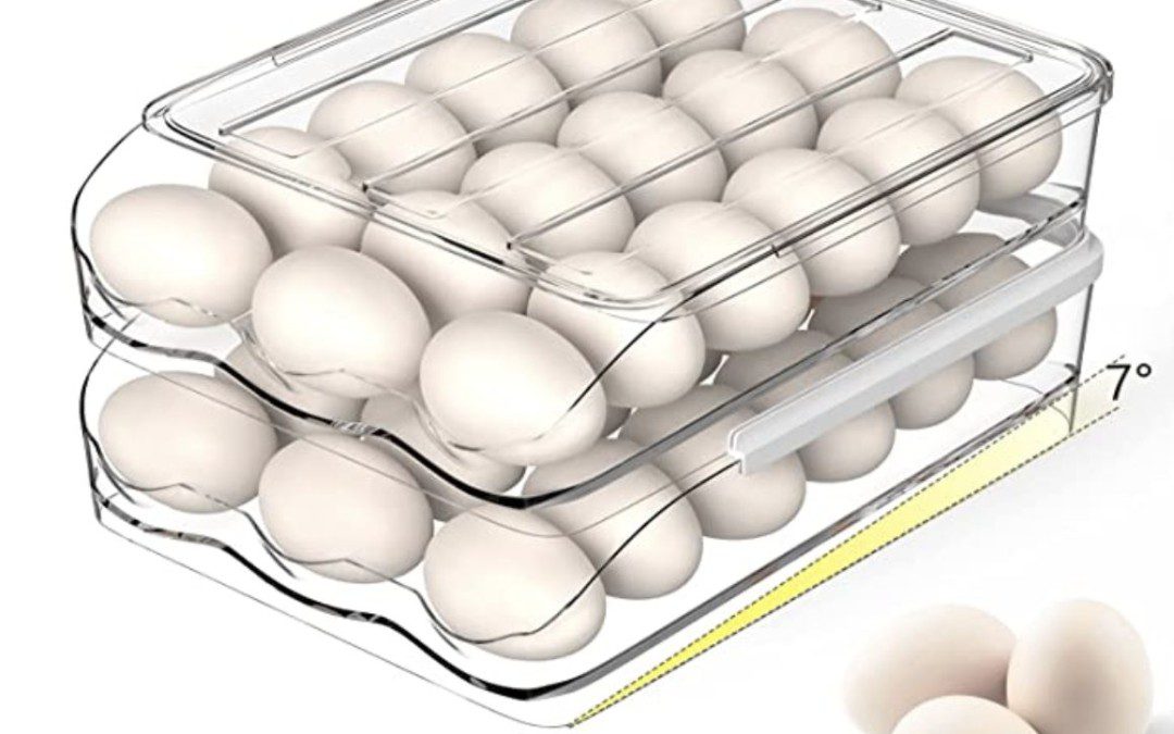 45% off Stackable Egg Holders – 18 Eggs per Layer