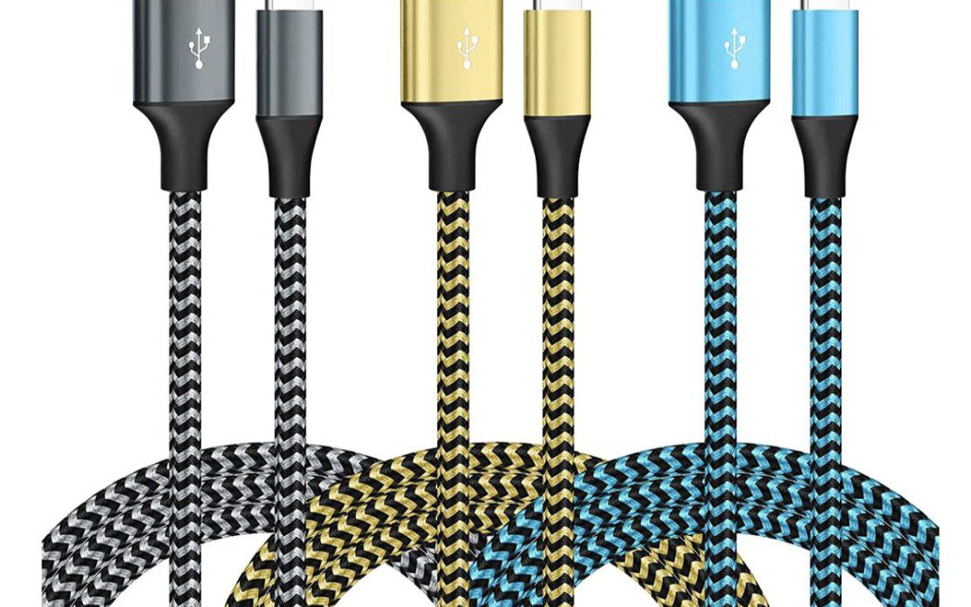 3 Pack of iPhone Chargers (6 Feet) – Just $3.99