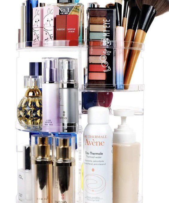 50% off 360 Rotating Makeup Organizer – Just 12.49 Shipped!