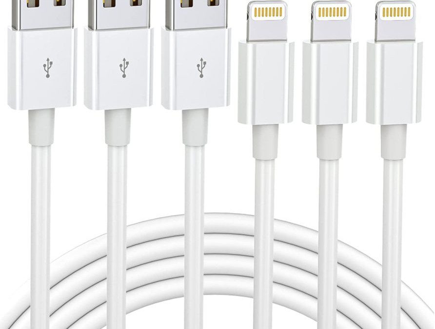 HOT DEAL – 3 Pack iPhone Charging Cables just $3.07 shipped!