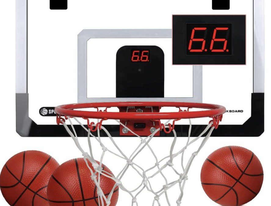 Indoor Mini Basketball Hoop – $22.99 shipped