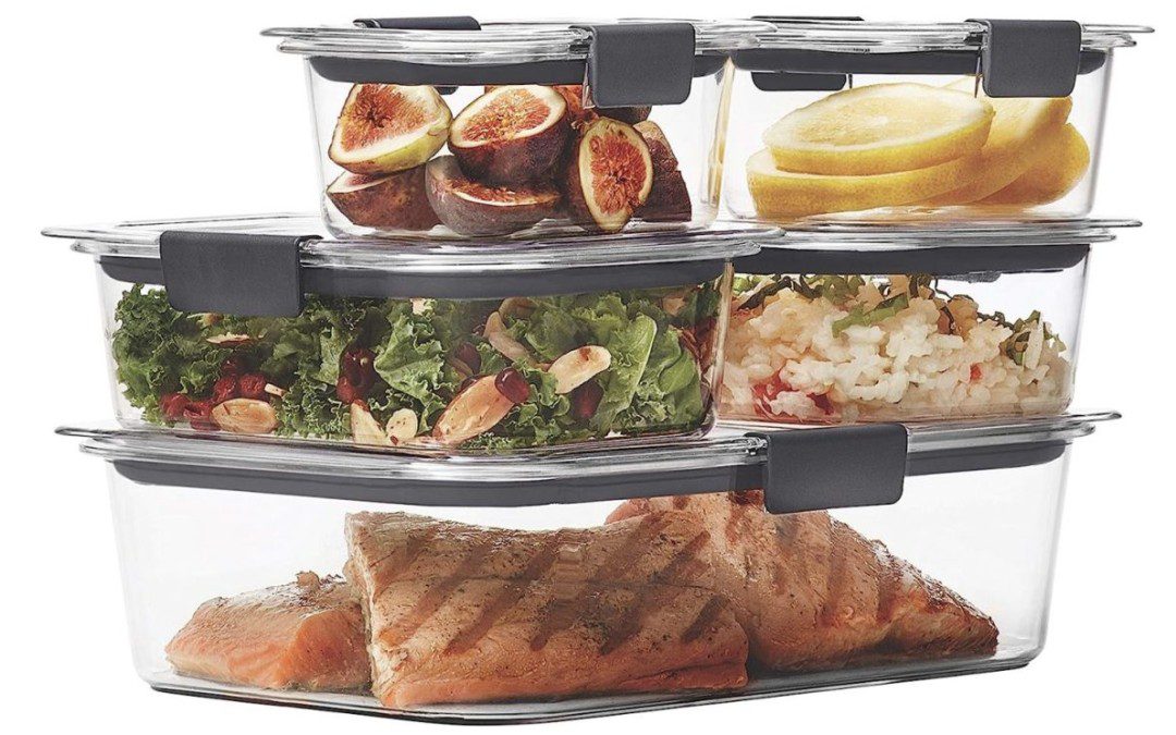 Rubbermaid Brilliance Leak-Proof Containers Set of 5 –  Just $19.97 shipped!