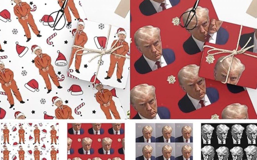 Donald Trump Wrapping Paper – $3.99 a Roll!