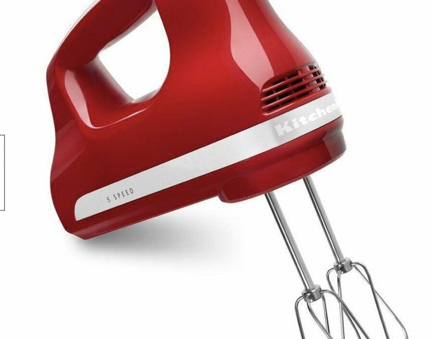 60% off KitchenAid Ultra Power 5-Speed Hand Mixer – Just $24.00 shipped! (Reg. $60)