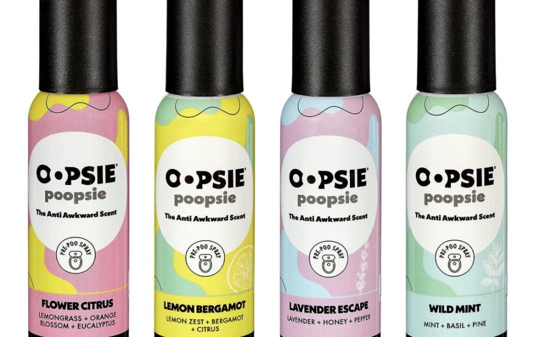 Oopsie Poopsie Toilet Spray – 4 pack – $5.61 per bottle!