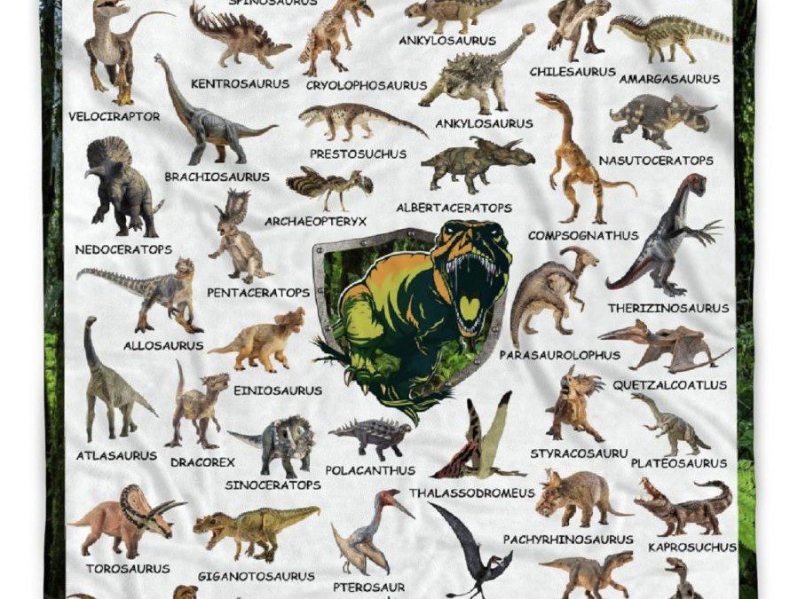 Dinosaur or Shark Fleece Flannel Blanket – Just $14.99 shipped!